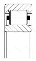Модификация подшипника 32606 размер 30x72x27 от производителя  CRAFT