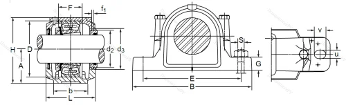 Подшипниковый корпус SNL 513-611 (SNK 513-611) в Владимире