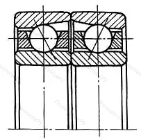 Модификация подшипника 5-366203К размер 17x40x24