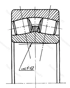 Подшипник  3153132 (23032K) размер 160x240x60 от производителя  ГОСТ Подшипник  3153132 (23032K) размер 160x240x60 от производителя  ГОСТ