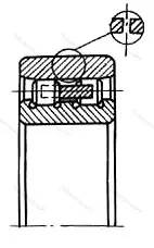 Модификация подшипника 3282140 размер 200x310x82 ГПЗ-1