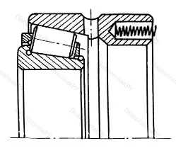 Подшипник  17836 размер 180x235x77,5 от производителя  ГПЗ-15 Подшипник  17836 размер 180x235x77,5 от производителя  ГПЗ-15