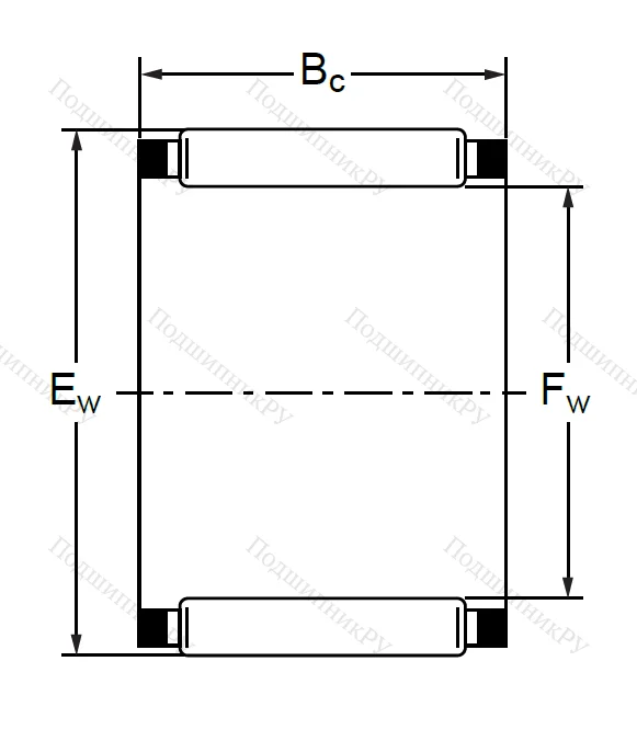 Подшипник K 48x58x48 в Владимире