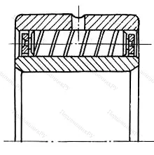 Модификация подшипника 5756 размер 280x420x127 от производителя  ЕПК