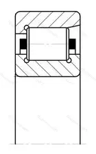 Подшипник N 2207EC/P 6 размер 35x72x23 от производителя  SKF