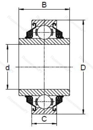 Радиальный шариковый подшипник W 211 PP 5 в Владимире