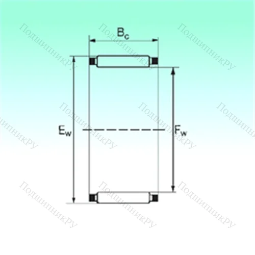 Подшипник игольчатый радиальный K 45x50x32 TN от производителя  NBS