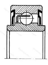 Модификация подшипника 6-280017С1 