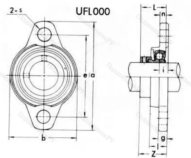 Подшипниковый узел UFL 006 (ASAHI) в Владимире