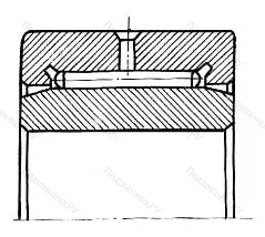 Модификация подшипника 4074107 размер 35x62x27