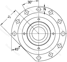 Подшипник FBSA 204/DB