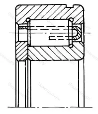 Подшипник  692309 размер 45x100x25 от производителя  ГПЗ-10