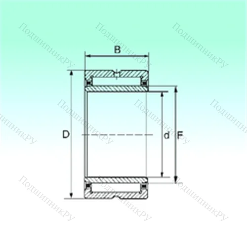 Подшипник игольчатый радиальный NKI 28/30 от производителя  NBS Подшипник игольчатый радиальный NKI 28/30 от производителя  NBS