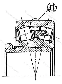 Модификация подшипника 73930 размер 150x320x108 ГПЗ-1 от производителя  ГПЗ-1
