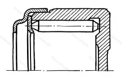 Подшипник  804704 размер 22x35x26,5