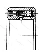 Модификация подшипника 782756М размер 280x460x200