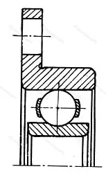 Модификация подшипника 5-740702ЛП размер 15x30/44x5 ГПЗ-4