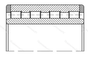 Подшипник  6452932 размер 160x220x109 от производителя  ГПЗ-8 Подшипник  6452932 размер 160x220x109 от производителя  ГПЗ-8
