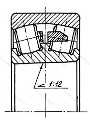 Модификация подшипника 113611 размер 55x120x43 ГПЗ-34 от производителя  ГПЗ-34