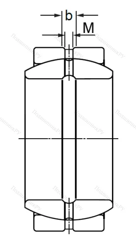 Шарнирный подшипник GE 70 ES в Владимире