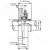 Подшипниковый узел UCF 205 - Вал: 25 мм