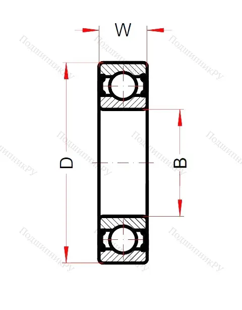 Высокотемпературный подшипник 6007 BHTS ZZ C 4 220°-250° (BECO)