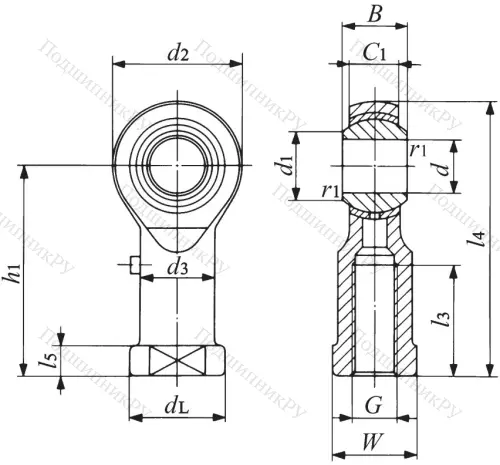 Шарнирная головка  PHS 10 L в Владимире