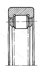 Подшипник N 318/C 3 размер 90x190x43 от производителя  SKF Подшипник N 318/C 3 размер 90x190x43 от производителя  SKF