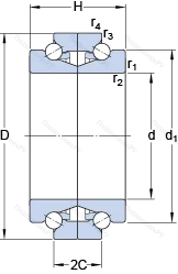 Подшипник BTW 110 CTN 9/SP