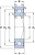 Подшипник S 71908 ACB/P 4A