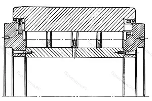 Модификация подшипника 1313 размер 65x140x33 ГОСТ 520-89 от производителя  ГПЗ-8