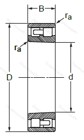 Двухрядный роликовый подшипник NN 3017 KMP 5 (3182117-5 Л ГОСТ) в Владимире