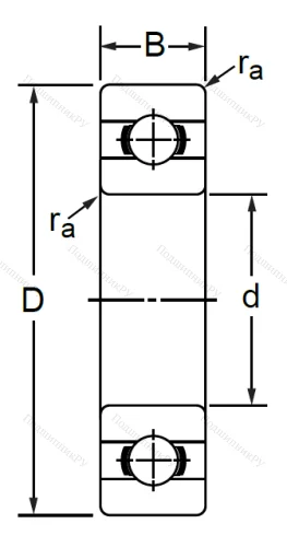 Дюймовый шариковый подшипник RLS 20 (LJ 2-1/2) в Владимире
