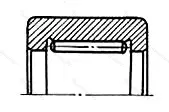 Подшипник  RNA 4840 (4024840) размер 220x250x50 от производителя  SKF