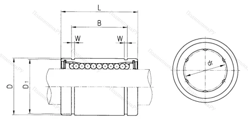 Подшипник LM 6 UU в Владимире