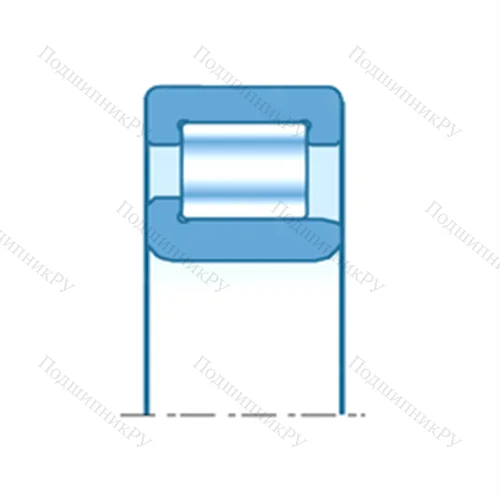 Подшипник роликовый радиальный RNJ 4103 от производителя  NTN Подшипник роликовый радиальный RNJ 4103 от производителя  NTN