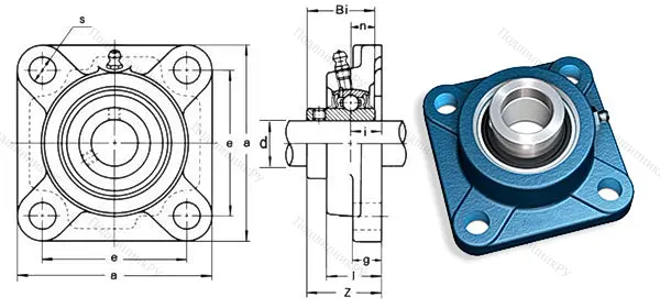 Подшипниковый узел UCF 309