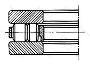Подшипник  89306 (9889306) размер 30x60x18 от производителя  SKF