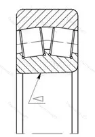 Подшипник  4113768 размер 340x580x243 от производителя  ГПЗ-22 Подшипник  4113768 размер 340x580x243 от производителя  ГПЗ-22