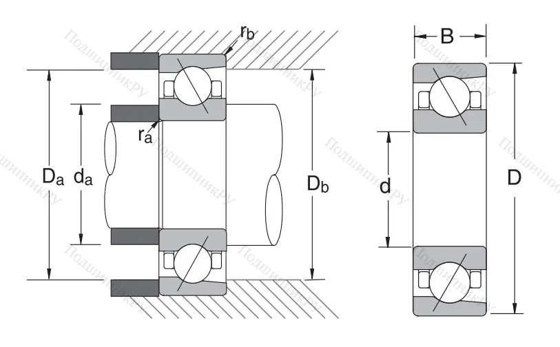 Сверхточный подшипник 7909 A 5TRDULP 3