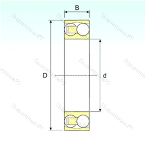 Подшипник шариковый радиальный самоцентрирующийся 1302 TN 9 от производителя  ISB