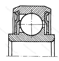 Модификация подшипника 980800ЮУТС6 размер 10x30x9/13 от производителя  ГПЗ-3