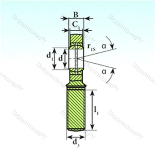 Подшипник скольжения сферический SA 20 ES