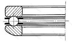 Подшипник  53416 (28416) размер 80x170x72,2