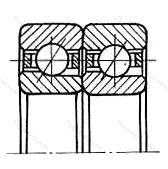 Подшипник  446222 размер 110x200x76 от производителя  ГПЗ-13