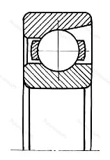 Модификация подшипника 14-2836083ЮТ размер 3x7x2,5 от производителя  ГПЗ-31 Модификация подшипника 14-2836083ЮТ размер 3x7x2,5 от производителя  ГПЗ-31