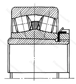 Модификация подшипника 353610Н размер 50x120x43 от производителя  МПЗ