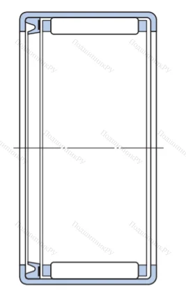 Игольчатый подшипник HK 1012 RS от производителя  SKF Игольчатый подшипник HK 1012 RS от производителя  SKF
