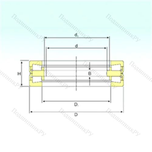 Подшипник роликовый упорный 353005 от производителя  ISB Подшипник роликовый упорный 353005 от производителя  ISB
