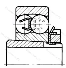 Подшипник 1208EK/P 6Q 6+H 07 размер 35x80x18/31 от производителя  SKF Подшипник 1208EK/P 6Q 6+H 07 размер 35x80x18/31 от производителя  SKF